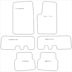 Ssang Yong Rexton Automatic Car Mats